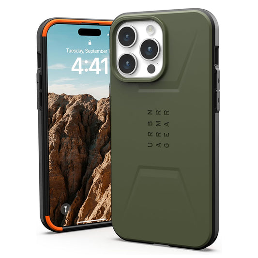 MagSafe tok Apple iPhone 15 Pro-hoz, Urban Armor Gear, Civilian, Zöld