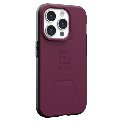 MagSafe tok Apple iPhone 15 Pro-hoz, Urban Armor Gear, Civilian, Bordó