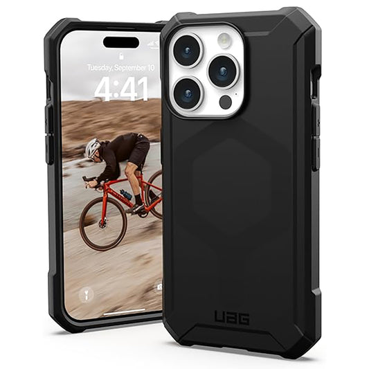 MagSafe tok Apple iPhone 15 Pro-hoz, Urban Armor Gear, Essential Armor, Fekete