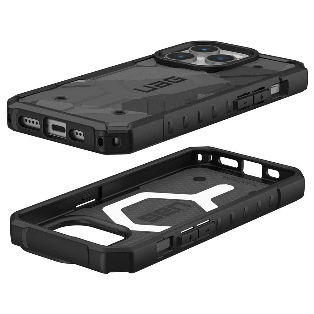 MagSafe Case for Apple iPhone 15 Pro, Urban Armor Gear, Pathfinder SE Geo Camo, Camouflage