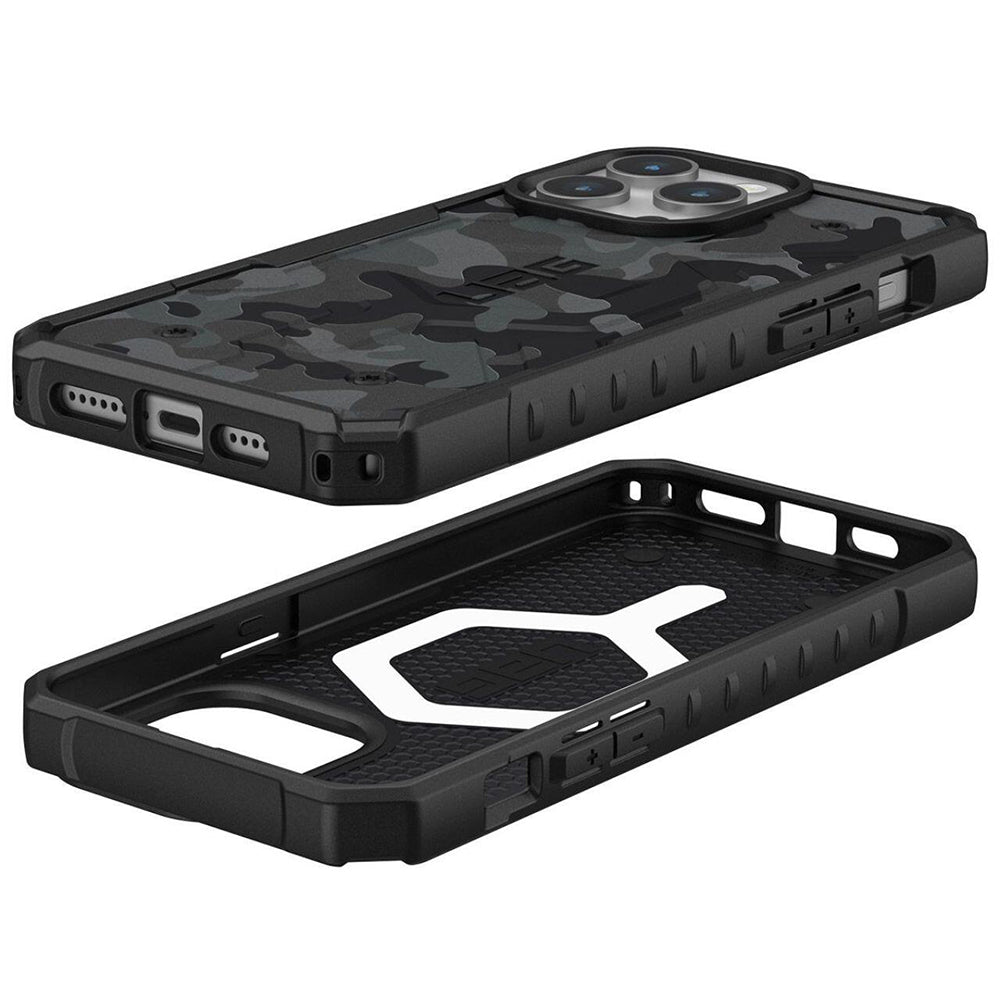 MagSafe tok Apple iPhone 15 Pro-hoz, Urban Armor Gear, Pathfinder SE Midnight Camo, Álcázás