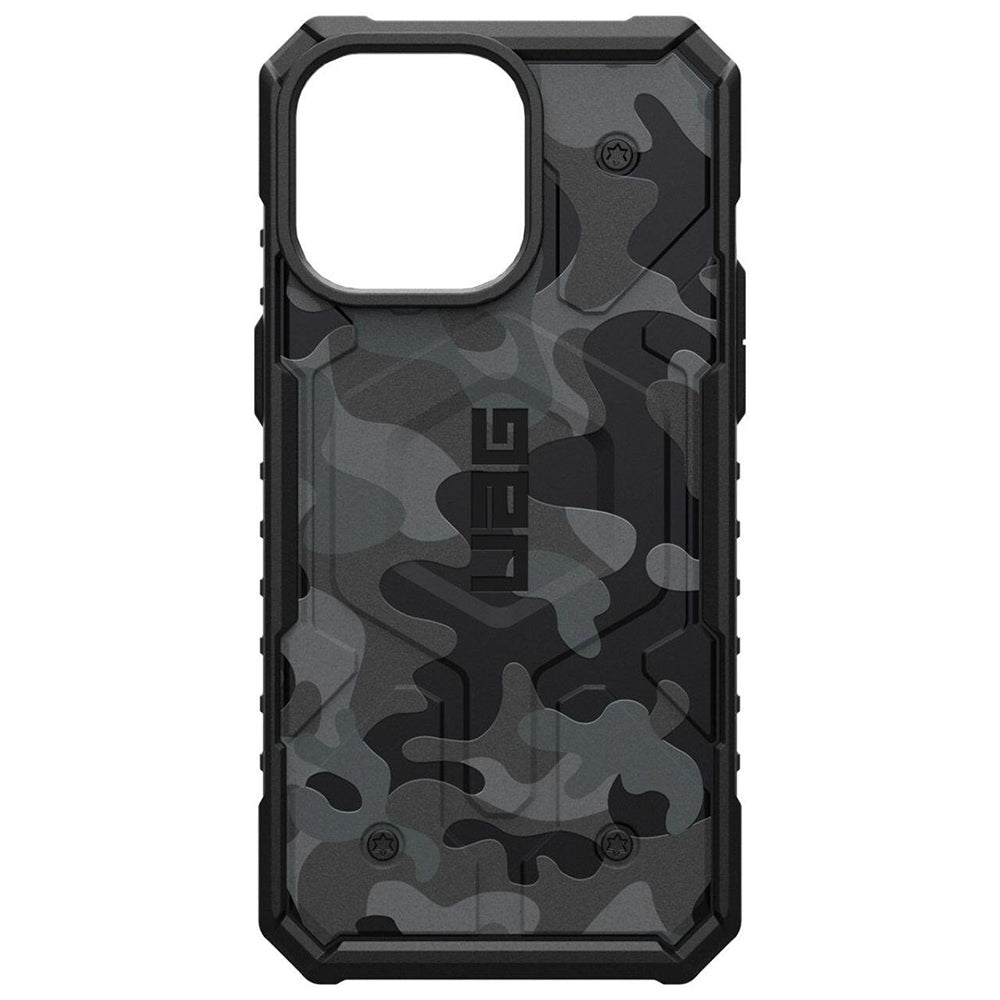 MagSafe tok Apple iPhone 15 Pro-hoz, Urban Armor Gear, Pathfinder SE Midnight Camo, Álcázás