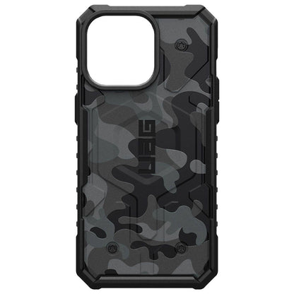 MagSafe tok Apple iPhone 15 Pro-hoz, Urban Armor Gear, Pathfinder SE Midnight Camo, Álcázás