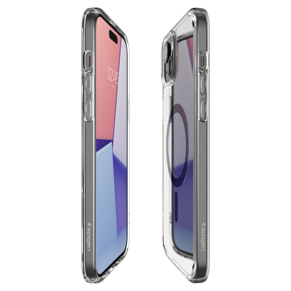 MagSafe tok Apple iPhone 15-höz, Spigen, Ultra Hybrid, Fekete ACS06803