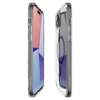 MagSafe tok Apple iPhone 15-höz, Spigen, Ultra Hybrid, Fekete ACS06803