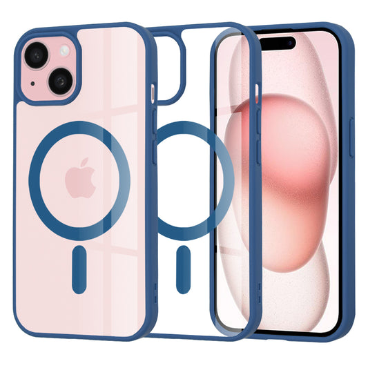 MagSafe tok Apple iPhone 15-höz, Techsuit, Pro, Kék