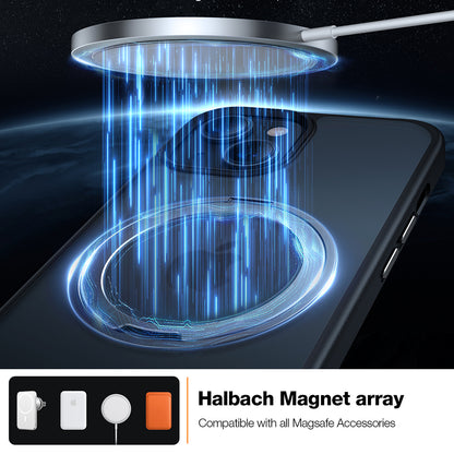 MagSafe tok Apple iPhone 15-höz, Torras, Ostand Pro, Fekete