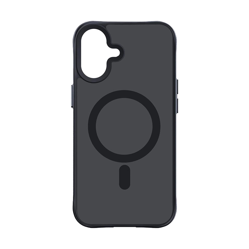 MagSafe tok Apple iPhone 16-hoz, 3MK, Smoke MagCase, Fekete