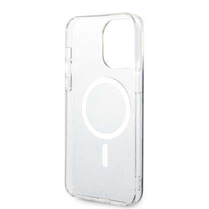 MagSafe Case for Apple iPhone 16, Guess, IML 4G, Black