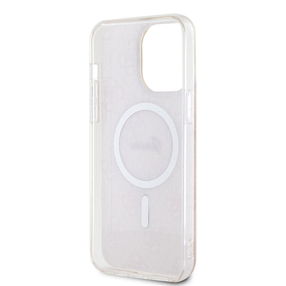 MagSafe tok Apple iPhone 16-hoz, Guess, IML 4G, Rózsaszín