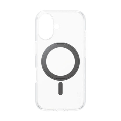 MagSafe tok Apple iPhone 16-hoz, PanzerGlass, Állványos funkció, Fekete átlátszó