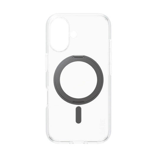 MagSafe tok Apple iPhone 16-hoz, PanzerGlass, Állványos funkció, Fekete átlátszó