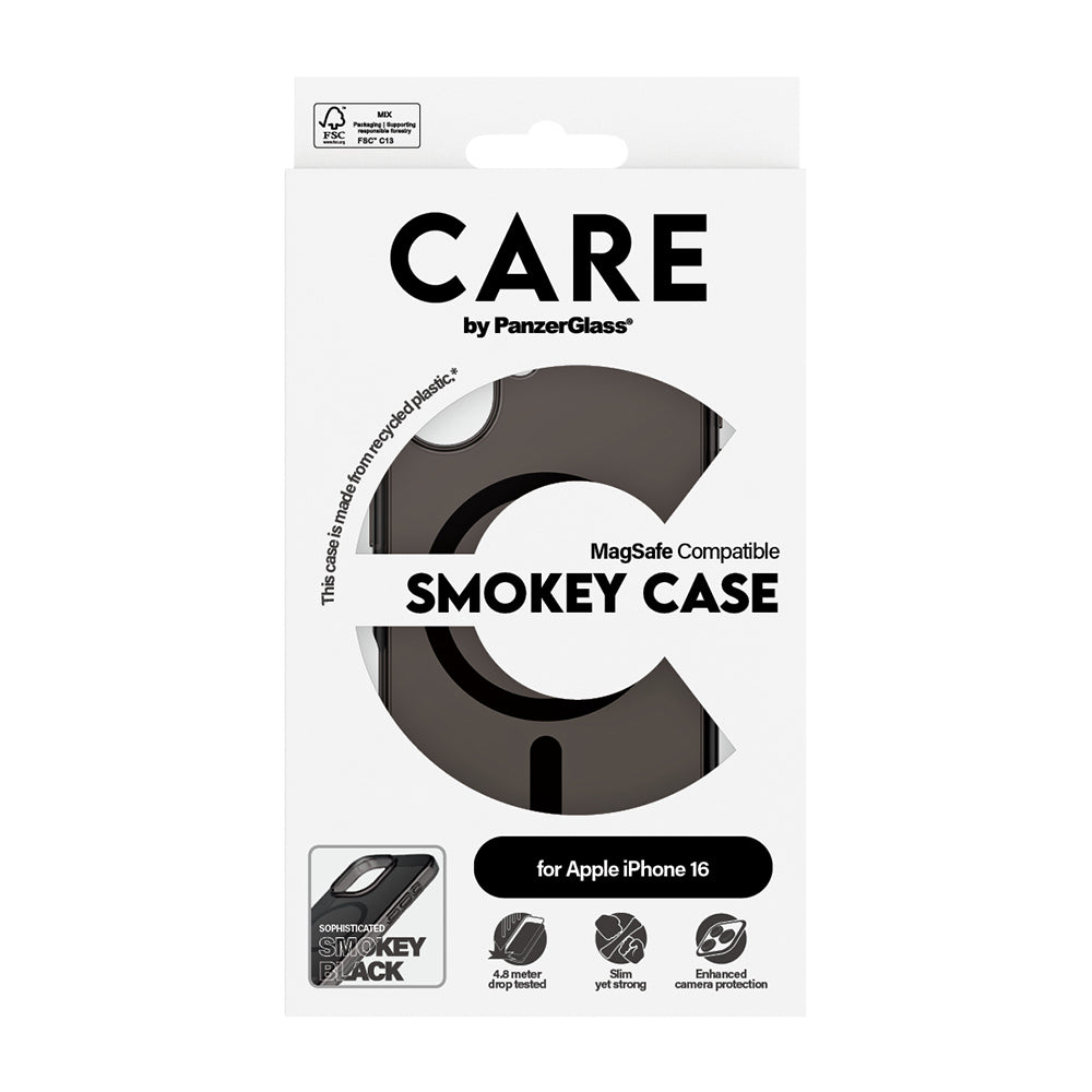 MagSafe tok Apple iPhone 16-hoz, PanzerGlass, Care Urban Combat, Fekete