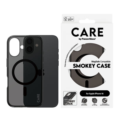 MagSafe tok Apple iPhone 16-hoz, PanzerGlass, Care Urban Combat, Fekete