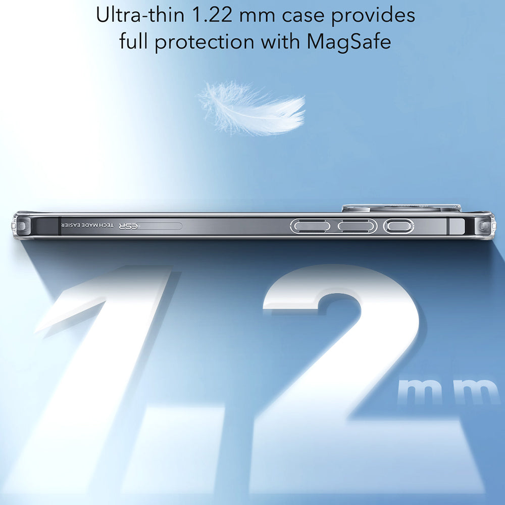 MagSafe tok Apple iPhone 16 Plus-hoz, ESR, Zero, Átlátszó