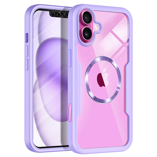MagSafe tok Apple iPhone 16 Plus-hoz, Techsuit, ColorVerse 360, Lila