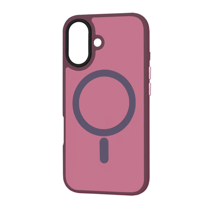 MagSafe tok Apple iPhone 16 Plus-hoz, Techsuit, HaloFrost, Bordó