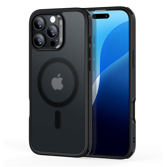 MagSafe tok Apple iPhone 16 Pro-hoz, ESR, Classic Hybrid, Szaténfekete