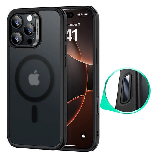 MagSafe tok Apple iPhone 16 Pro-hoz, ESR, Classic Hybrid Slide, Szaténfekete