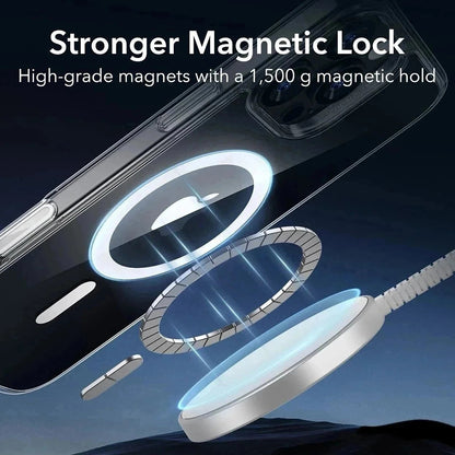 MagSafe tok Apple iPhone 16 Pro Max-hoz, ESR, Classic Hybrid Slide, Szaténfekete