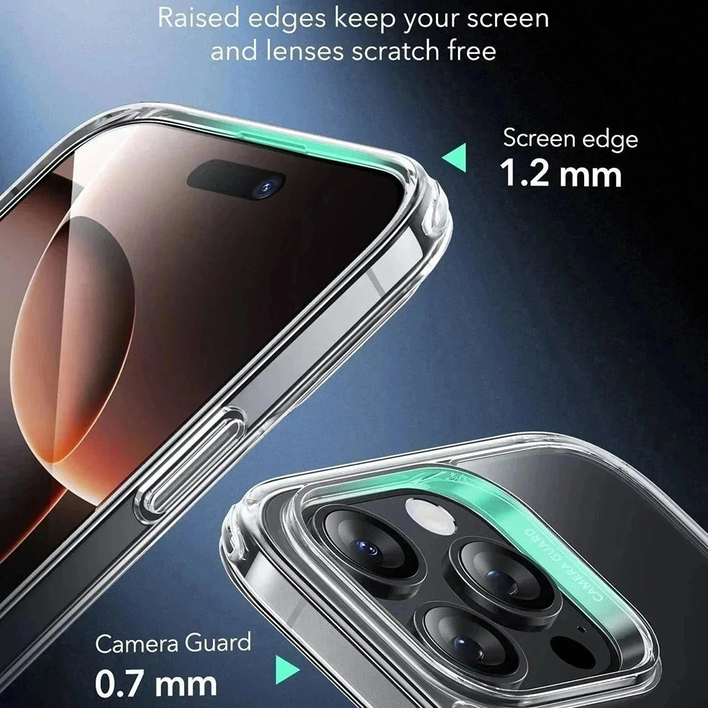 MagSafe tok Apple iPhone 16 Pro Max-hoz, ESR, Classic Hybrid Slide, Szaténfekete