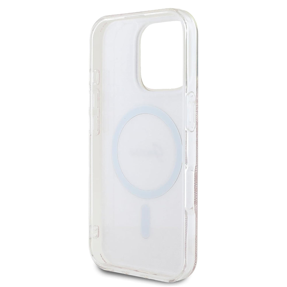 MagSafe tok Apple iPhone 16 Pro Max-hoz, Guess, IML 4G, Rózsaszín