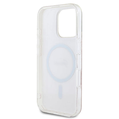 MagSafe tok Apple iPhone 16 Pro Max-hoz, Guess, IML 4G, Rózsaszín