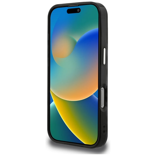 MagSafe tok Apple iPhone 16 Pro Max-hez, Karl Lagerfeld, IML Leopard minta, Fekete