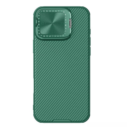 MagSafe tok Apple iPhone 16 Pro Max-hoz, Nillkin, CamShield Prop, Zöld