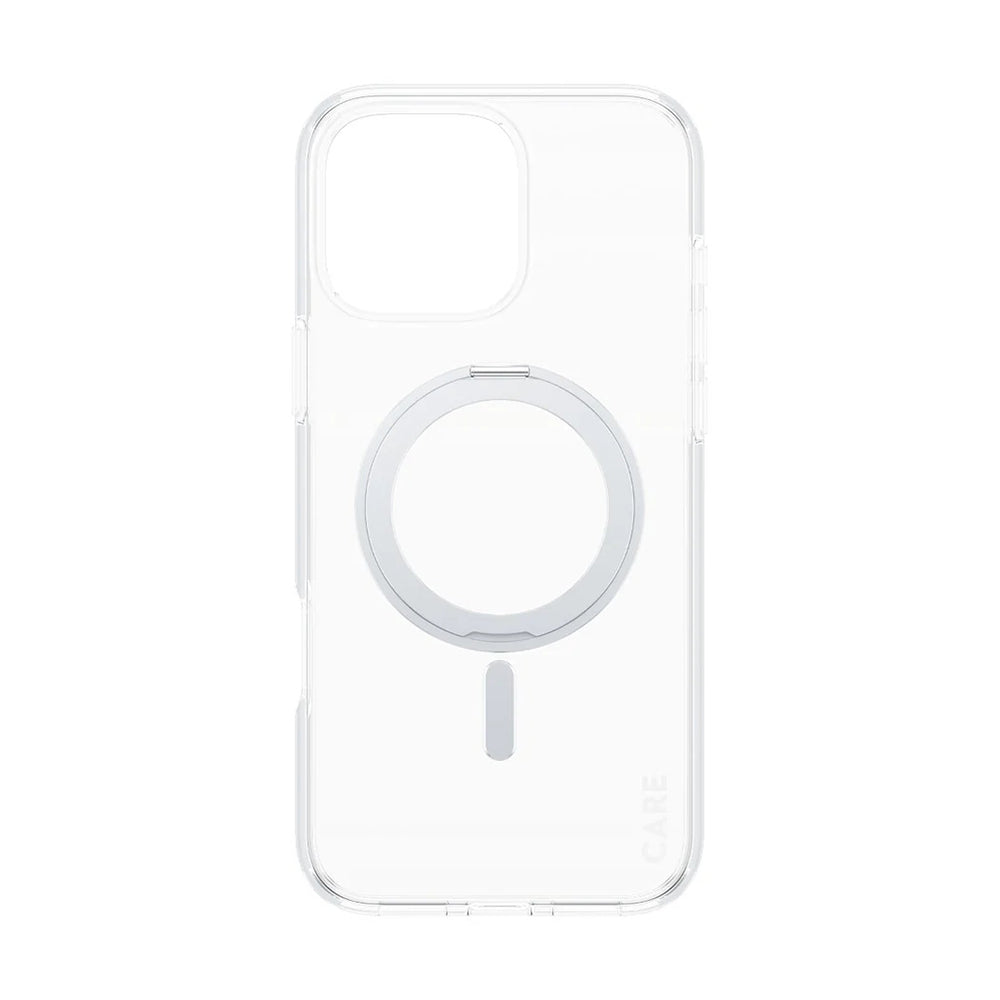 MagSafe tok Apple iPhone 16 Pro Max-hoz, PanzerGlass, Állványos funkció, Átlátszó Ezüst