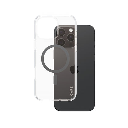 MagSafe tok Apple iPhone 16 Pro Max-hoz, PanzerGlass, Care Urban Combat, Fekete Átlátszó
