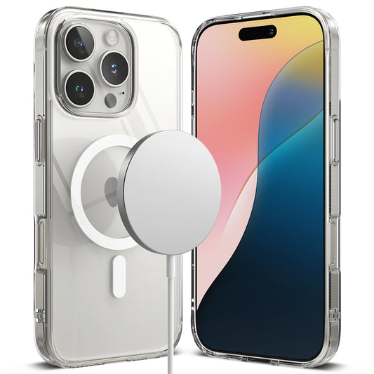 MagSafe tok Apple iPhone 16 Pro Max-hoz, Ringke, Fusion, Átlátszó