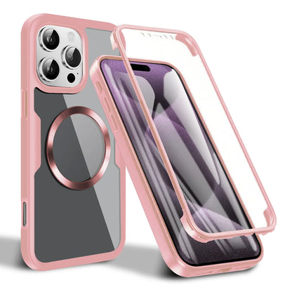MagSafe Case for Apple iPhone 16 Pro Max, Techsuit, ColorVerse 360, Pink