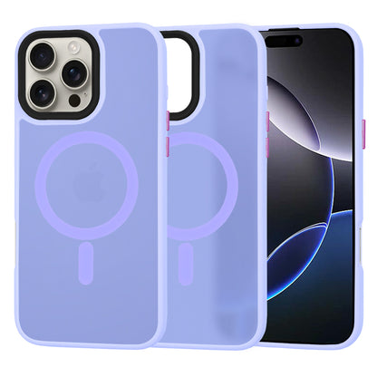 MagSafe tok Apple iPhone 16 Pro Max-hoz, Techsuit, HaloFrost, Világos lila