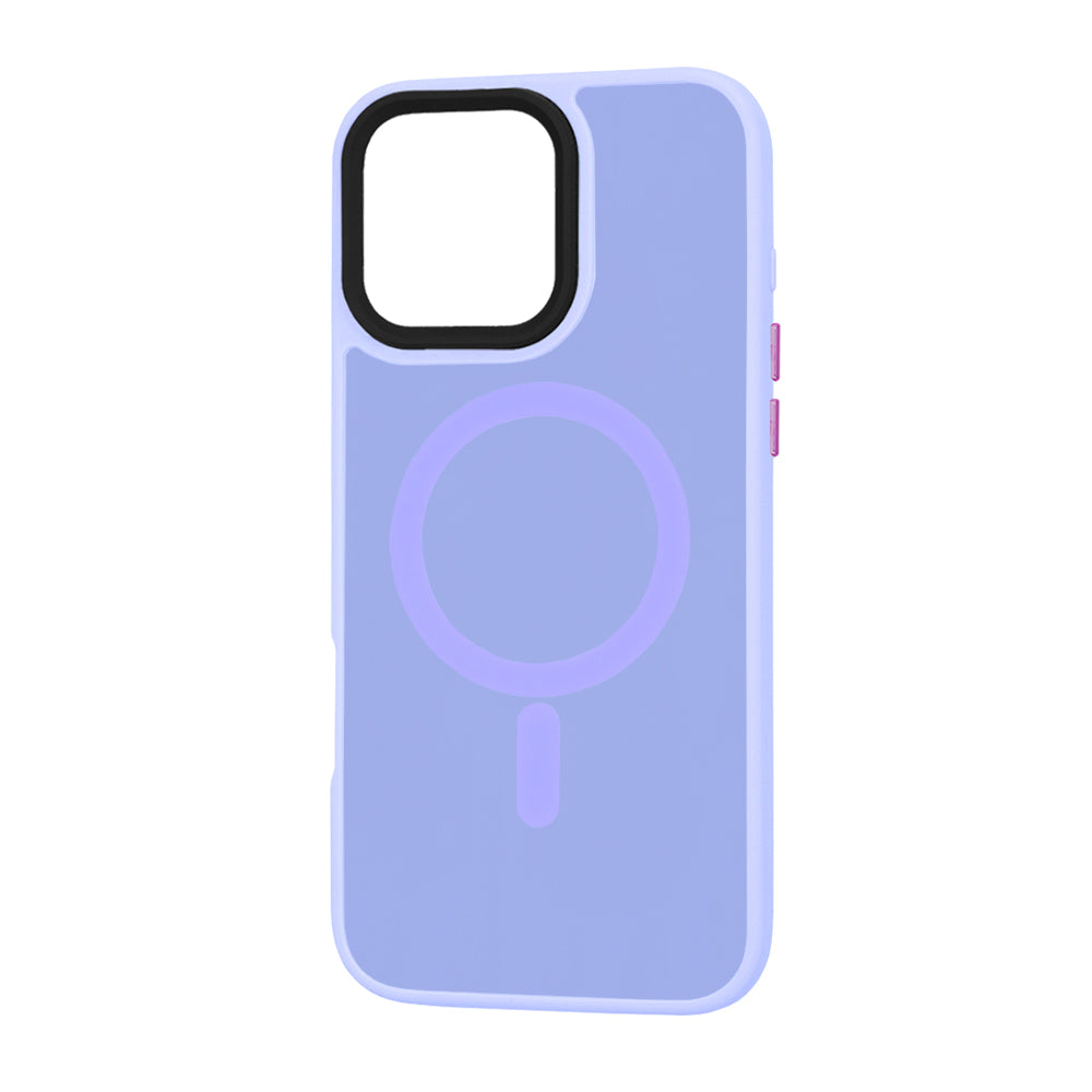 MagSafe tok Apple iPhone 16 Pro Max-hoz, Techsuit, HaloFrost, Világos lila