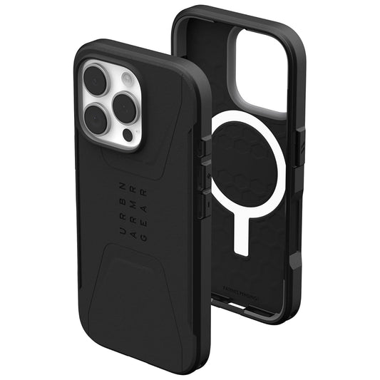 MagSafe tok Apple iPhone 16 Pro Max-hoz, Urban Armor Gear, Essential Armor, Fekete
