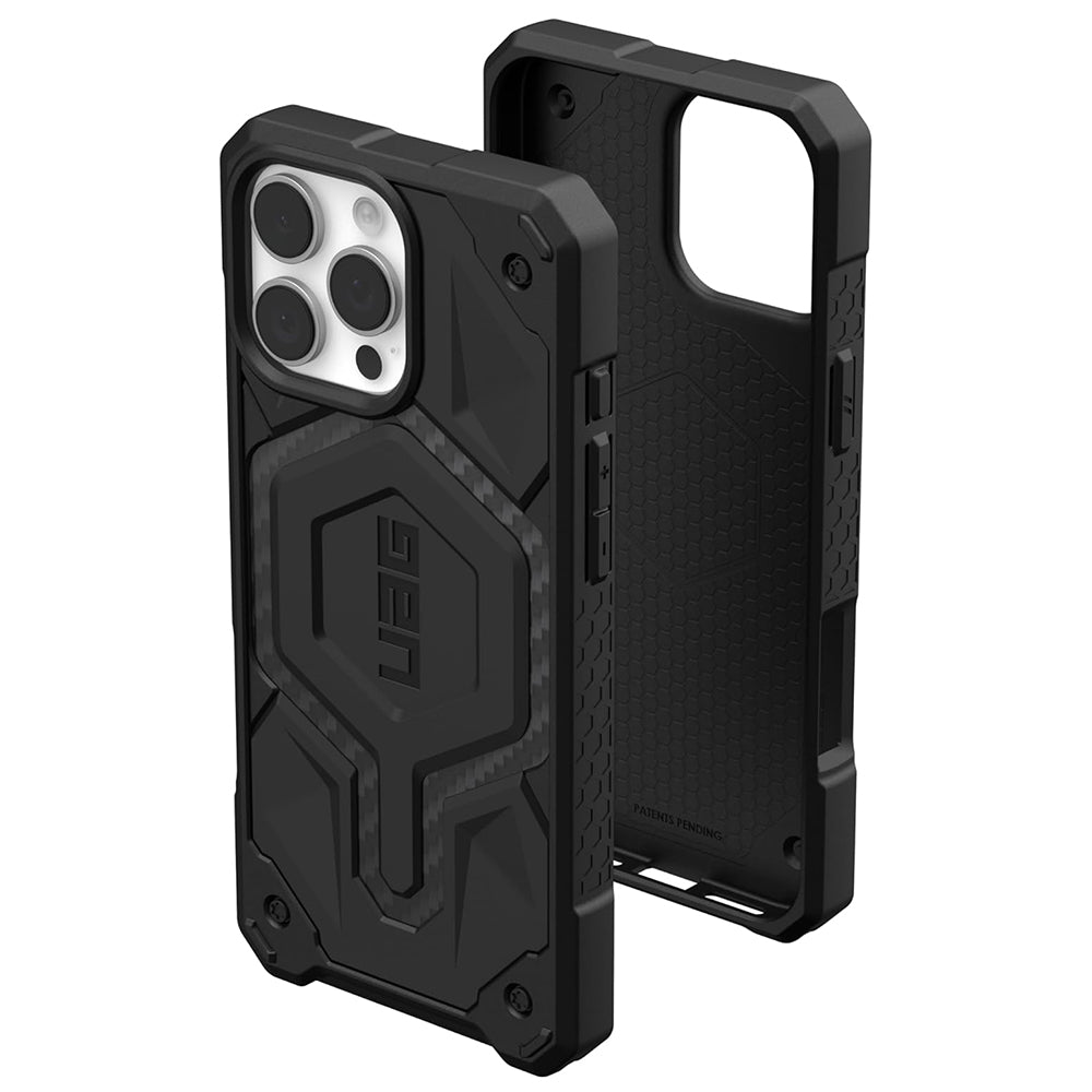 MagSafe tok Apple iPhone 16 Pro Max-hoz, Urban Armor Gear, Monarch Pro Carbon, Fekete