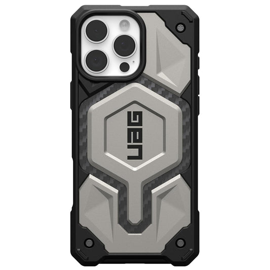MagSafe tok Apple iPhone 16 Pro Max-hoz, Urban Armor Gear, Monarch Pro, Szürke