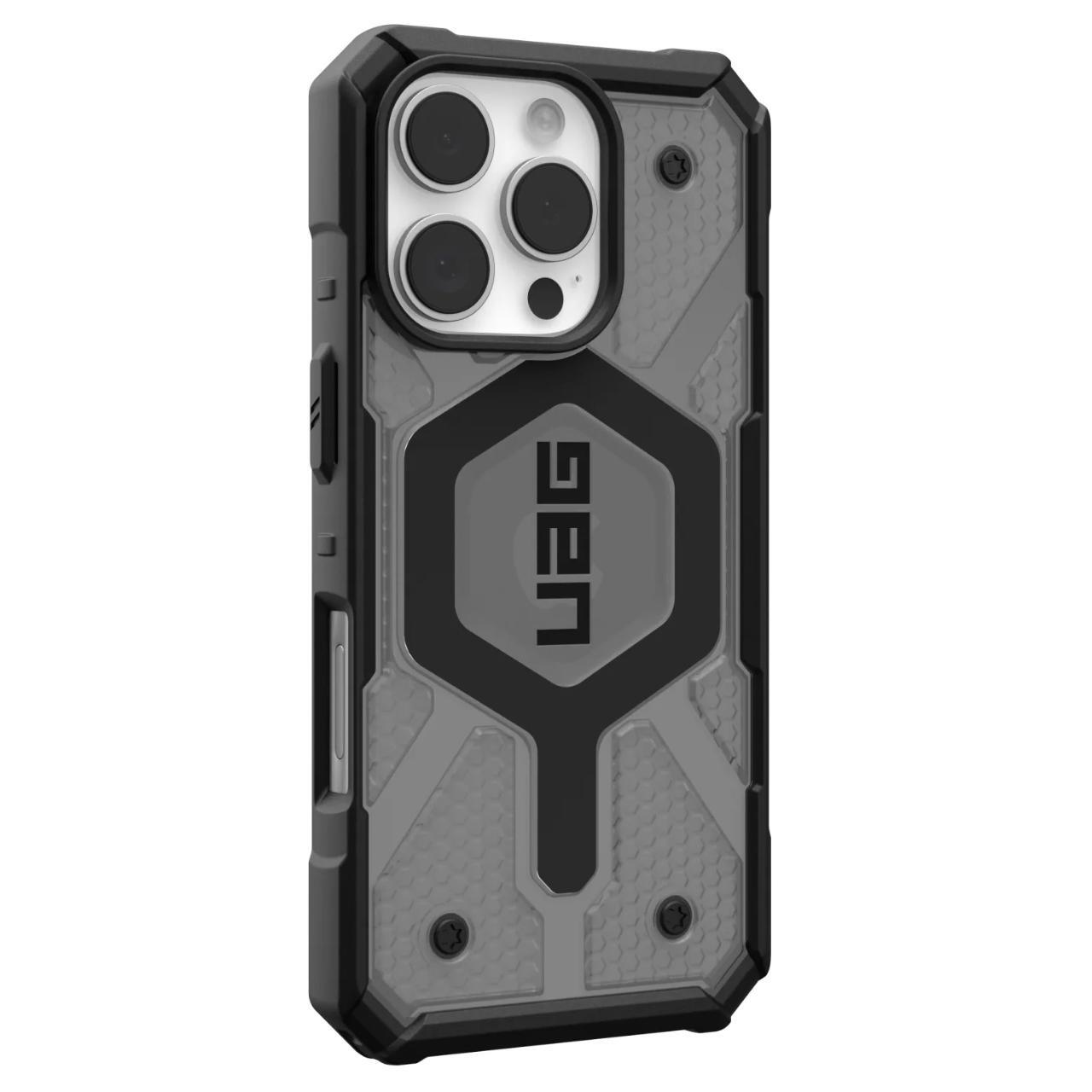 MagSafe tok Apple iPhone 16 Pro Max-hoz, Urban Armor Gear, Pathfinder Clear, Szürke