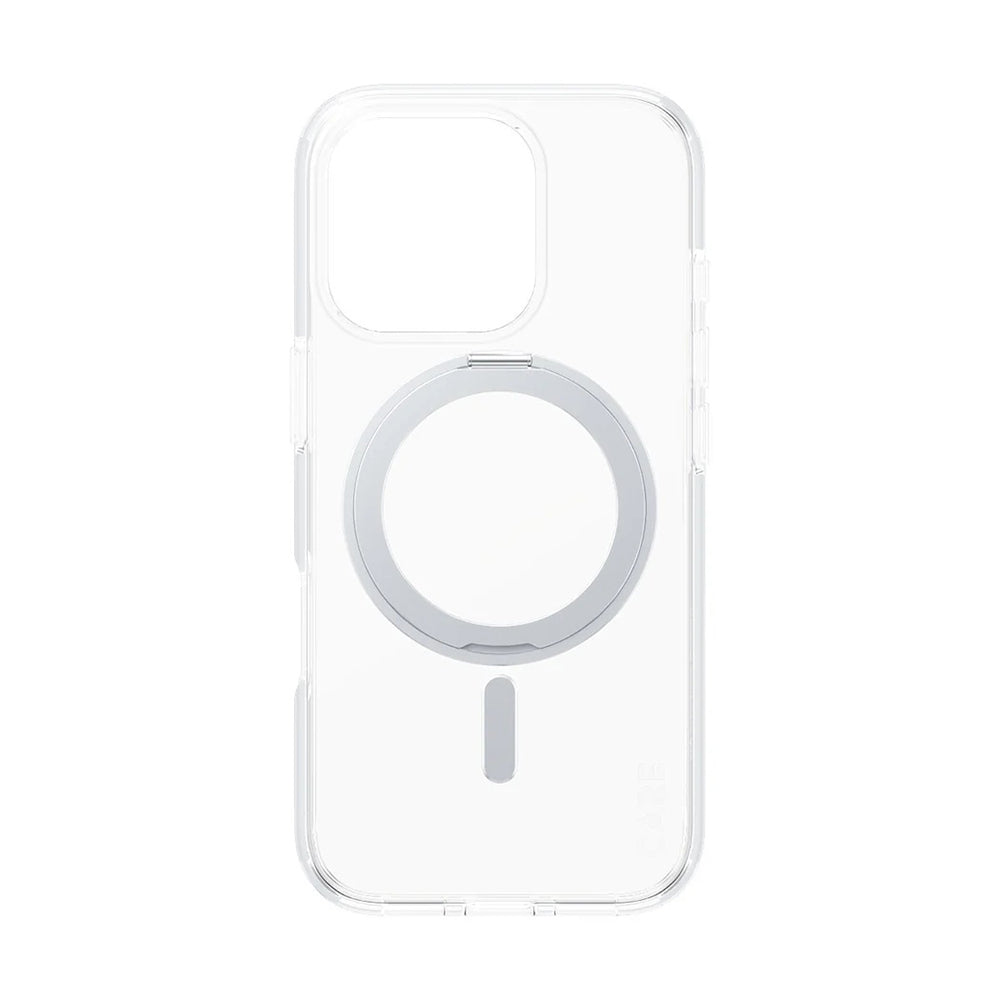 MagSafe tok Apple iPhone 16 Pro-hoz, PanzerGlass, Állványos funkció, Átlátszó Ezüst