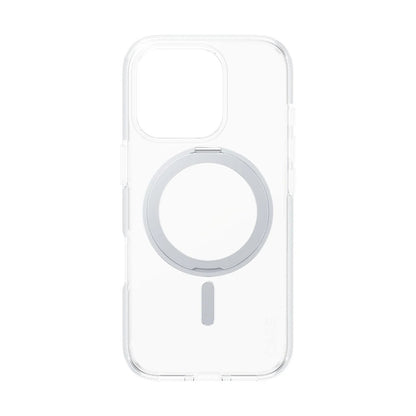 MagSafe tok Apple iPhone 16 Pro-hoz, PanzerGlass, Állványos funkció, Átlátszó Ezüst