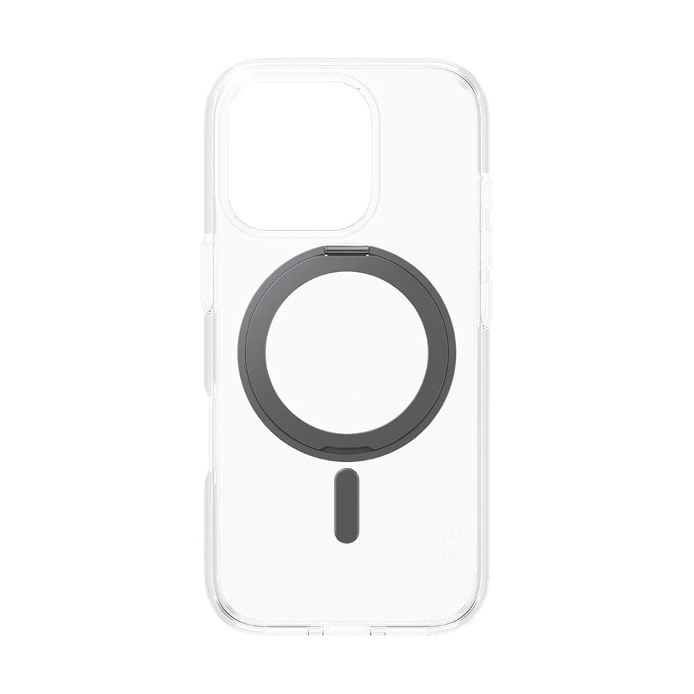 MagSafe tok Apple iPhone 16 Pro-hoz, PanzerGlass, Állványos funkció, Fekete átlátszó