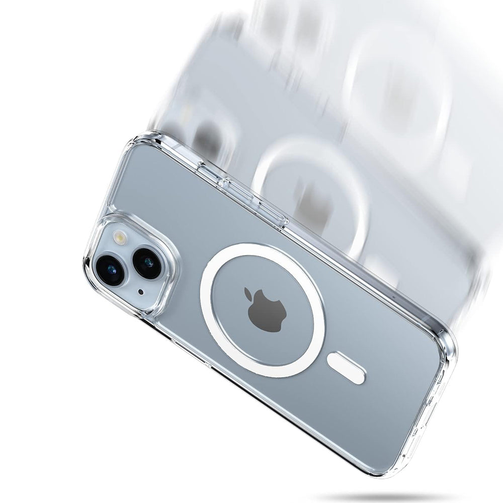 MagSafe tok Apple iPhone 16 Pro-hoz, PanzerGlass, HardCase, Fehér Átlátszó