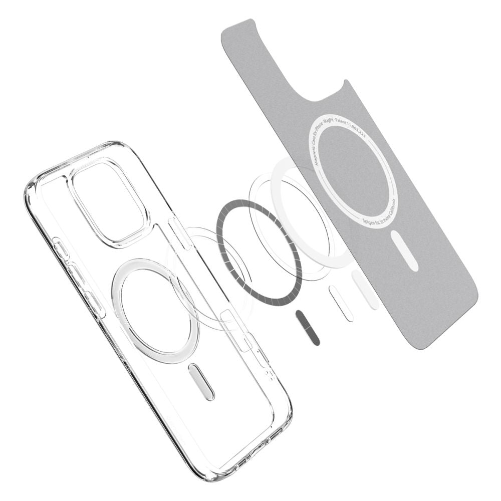 MagSafe tok Apple iPhone 16 Pro-hoz, Spigen, Ultra Hybrid, Fehér ACS08129