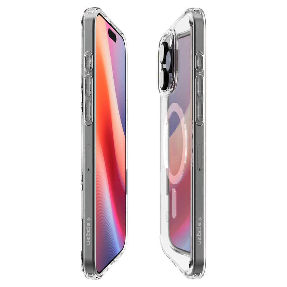 MagSafe Case for Apple iPhone 16 Pro, Spigen, Ultra Hybrid T, White ACS08512