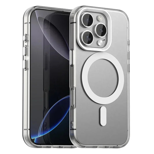 MagSafe tok Apple iPhone 16 Pro-hoz, Techsuit, CandyCase, Fehér