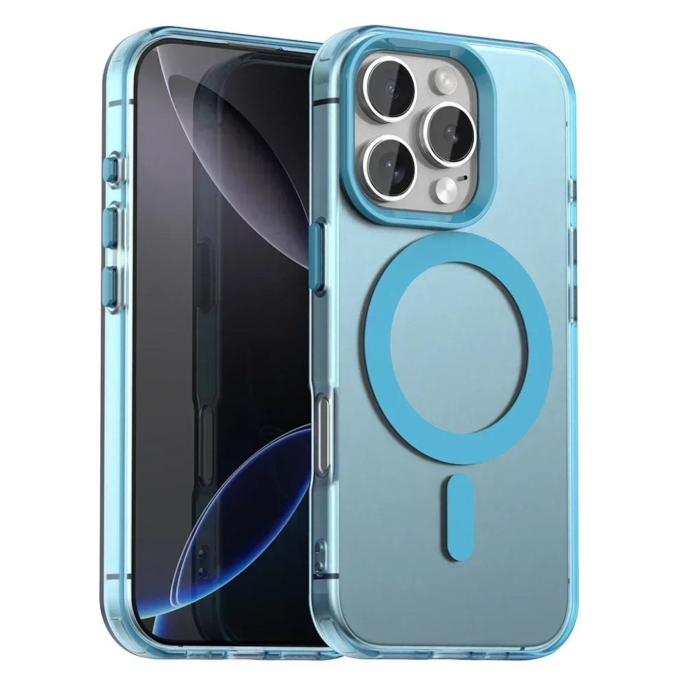 MagSafe tok Apple iPhone 16 Pro-hoz, Techsuit, CandyCase, Kék