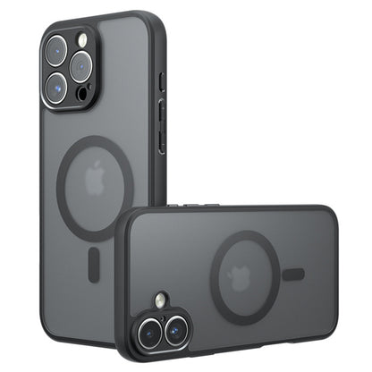 MagSafe Case for Apple iPhone 16 Pro, Techsuit, PureFrost, Black