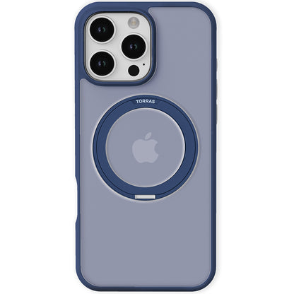 MagSafe tok Apple iPhone 16 Pro-hoz, Torras, Ostand Pro, Tengerészkék