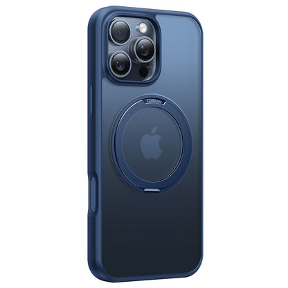 MagSafe tok Apple iPhone 16 Pro-hoz, Torras, Ostand Pro, Tengerészkék